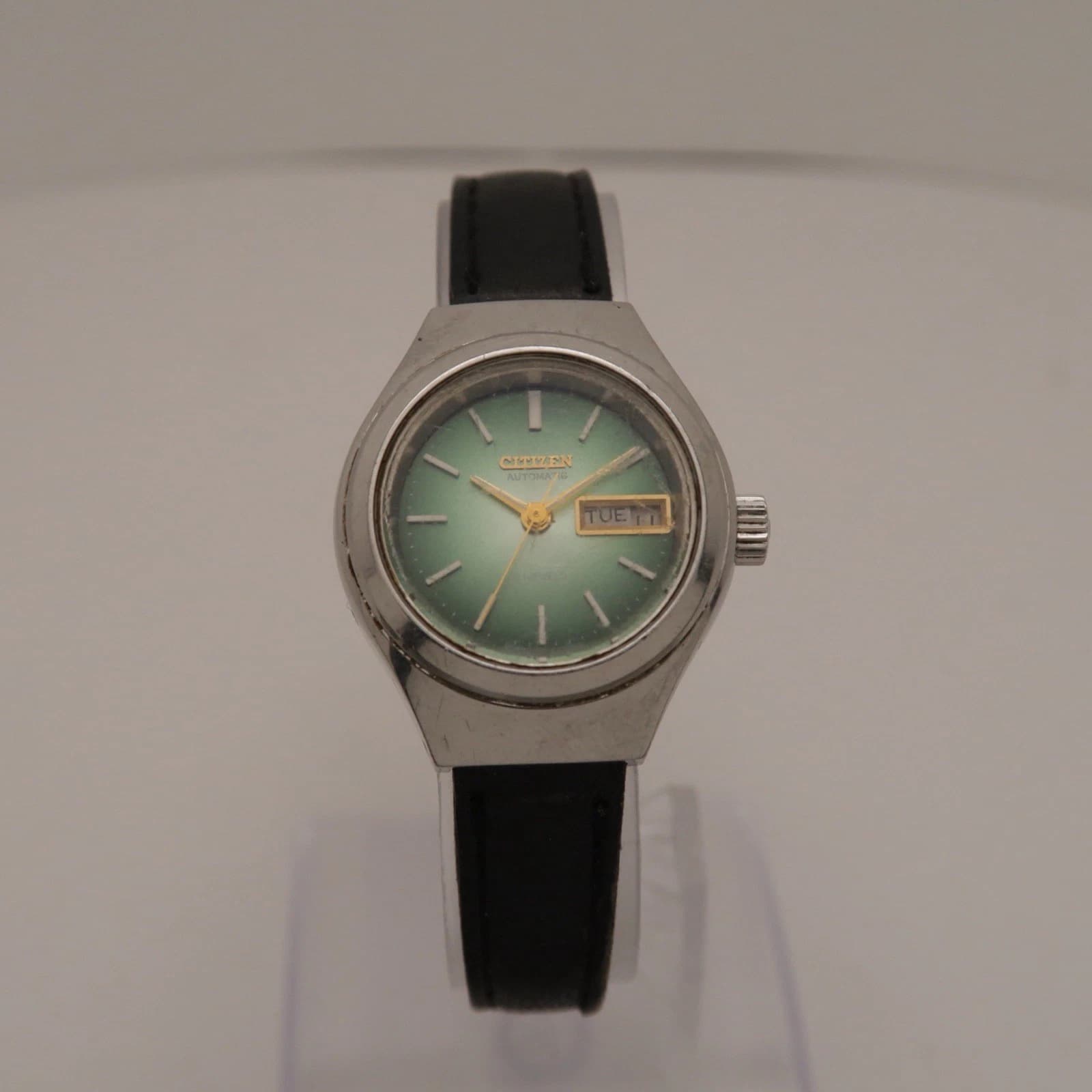 CITIZEN 4-661001 Automatic Analog Women Vintage Watch W287 *WORKING
