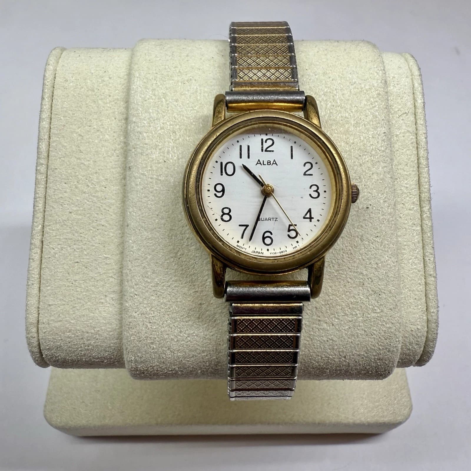 SEIKO ALBA Y136-6A80 Analog Quartz Women Vintage Watch W113 *WORKING