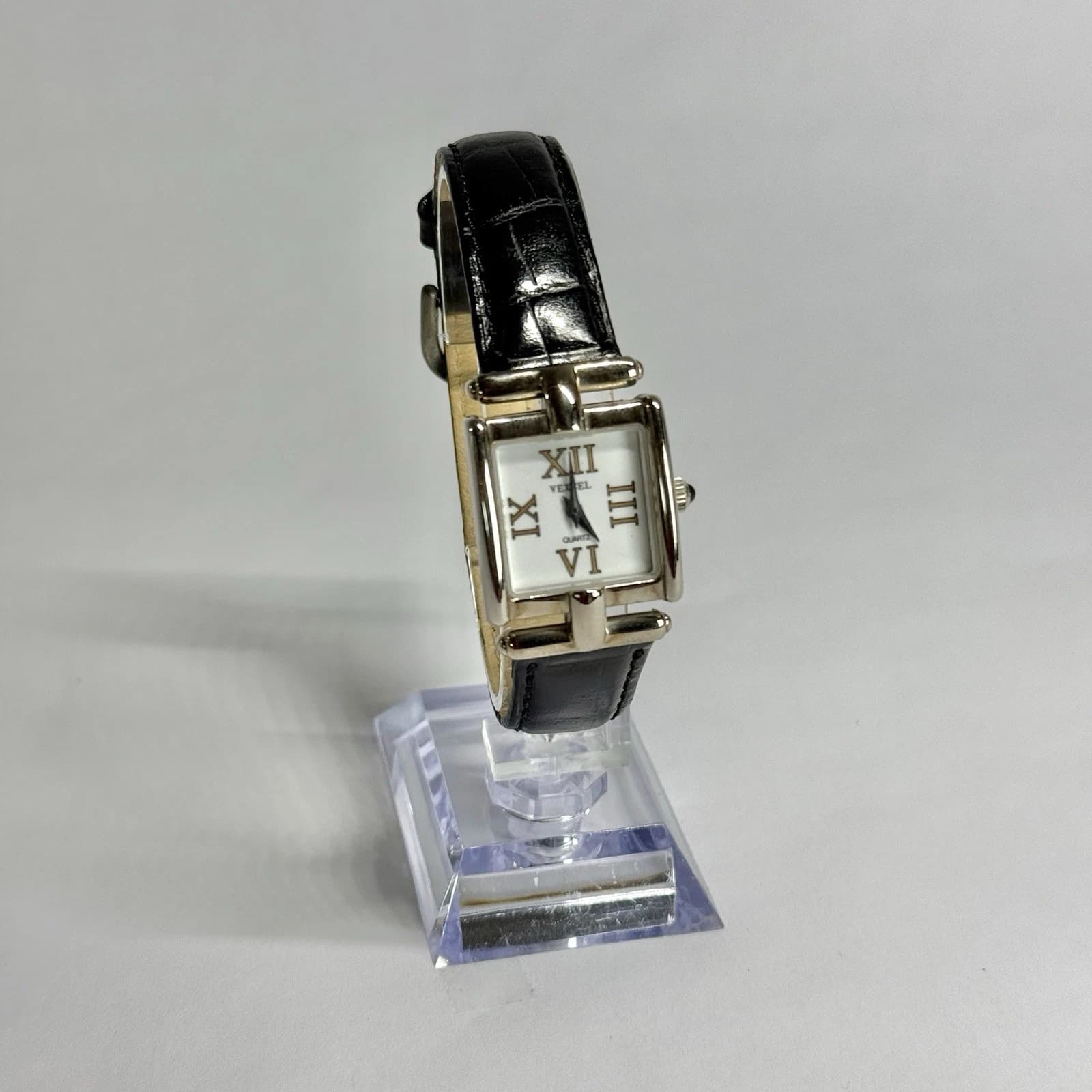 VEXCEL Japan Analog Quartz Silver Tone Women Vintage Watch W666 *WORKING