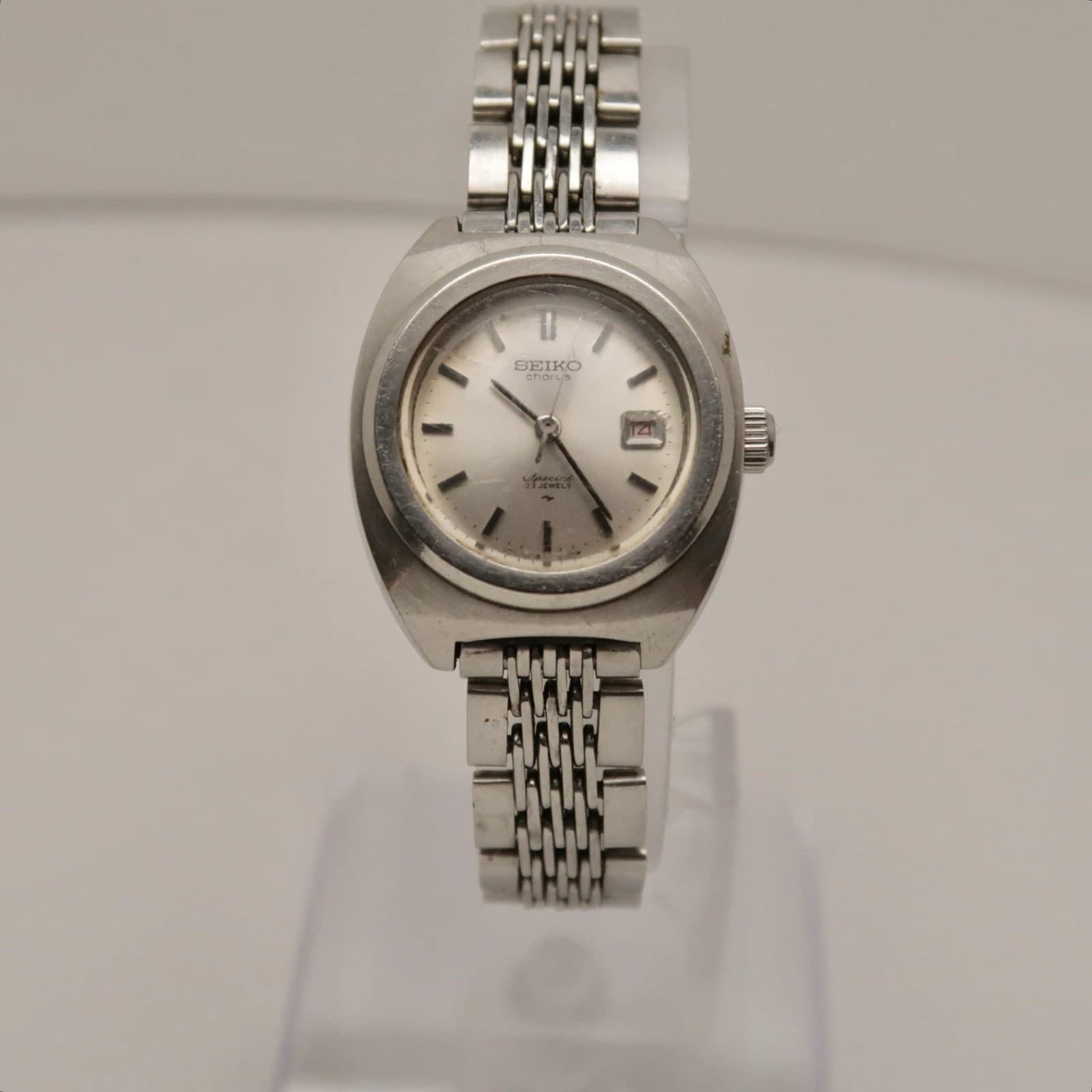 SEIKO Chorus 2518-0150 23J Manual Wind Analog Women Vintage Watch W175 *WORKING