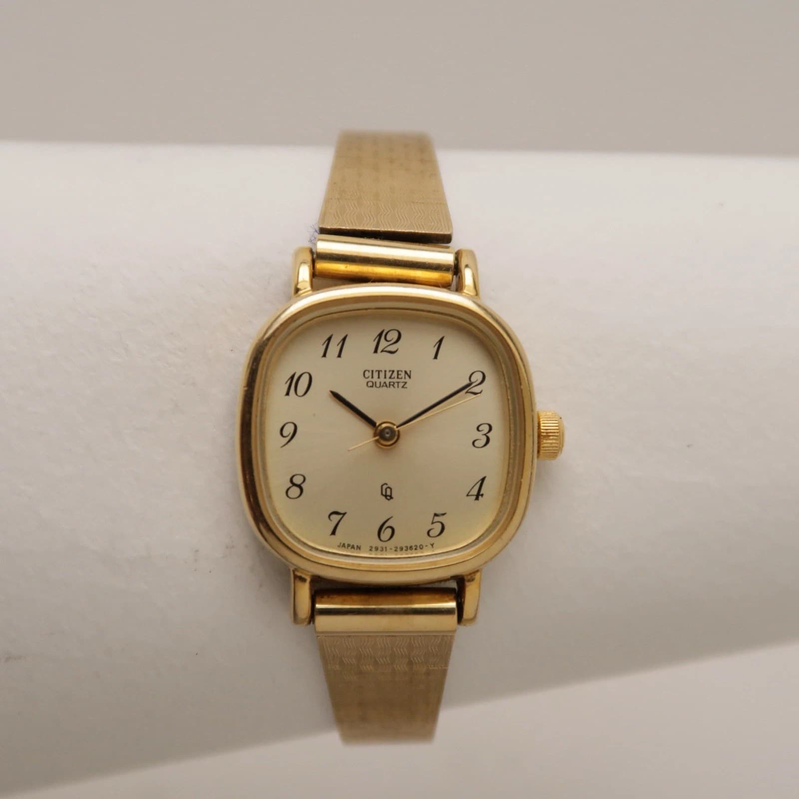 CITIZEN 2931-292421 Gold Tone Quartz Vintage Women Watch W373 *WORKING