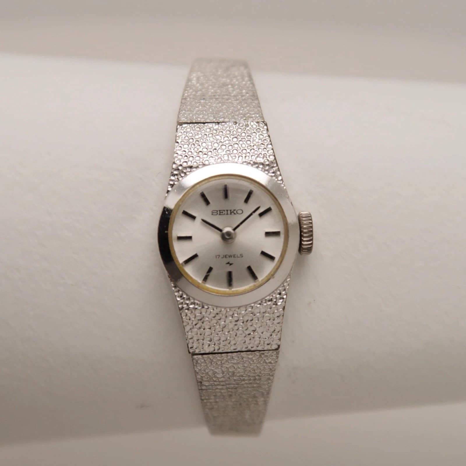 SEIKO 11-0450 17J Manual Wind Analog Women Vintage Watch W316 *WORKING