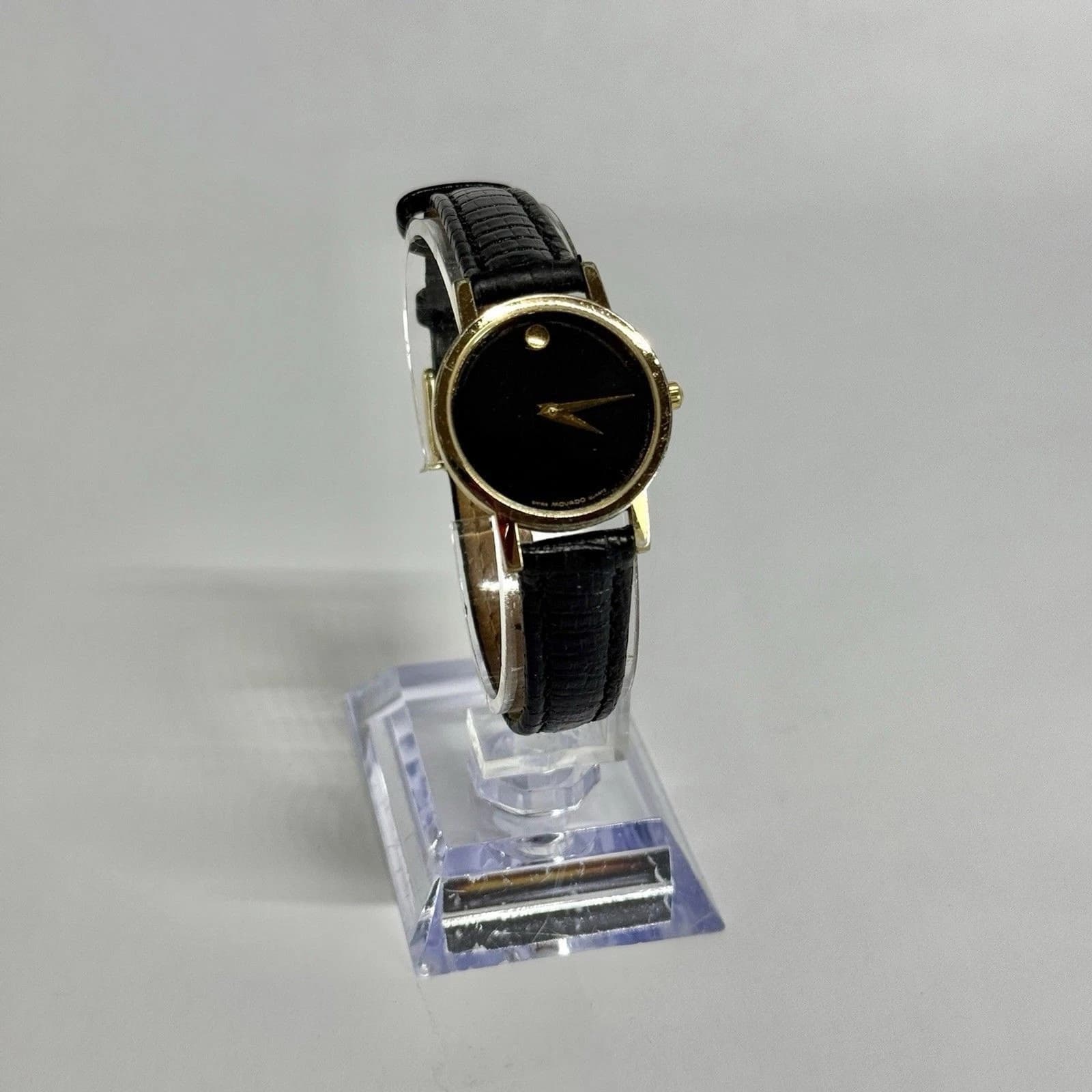 MOVADO Zenith Museum 87.A1.832 Gold Tone Women Vintage Watch W451 *WORKING