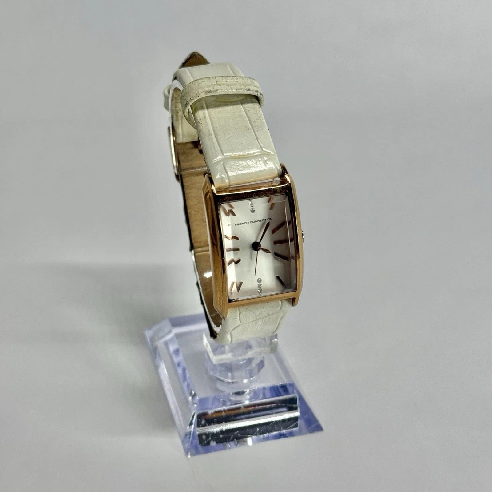 FRENCH CONNECTION FC1182WRG Analog Quartz Women Vintage Watch W445 *WORKING