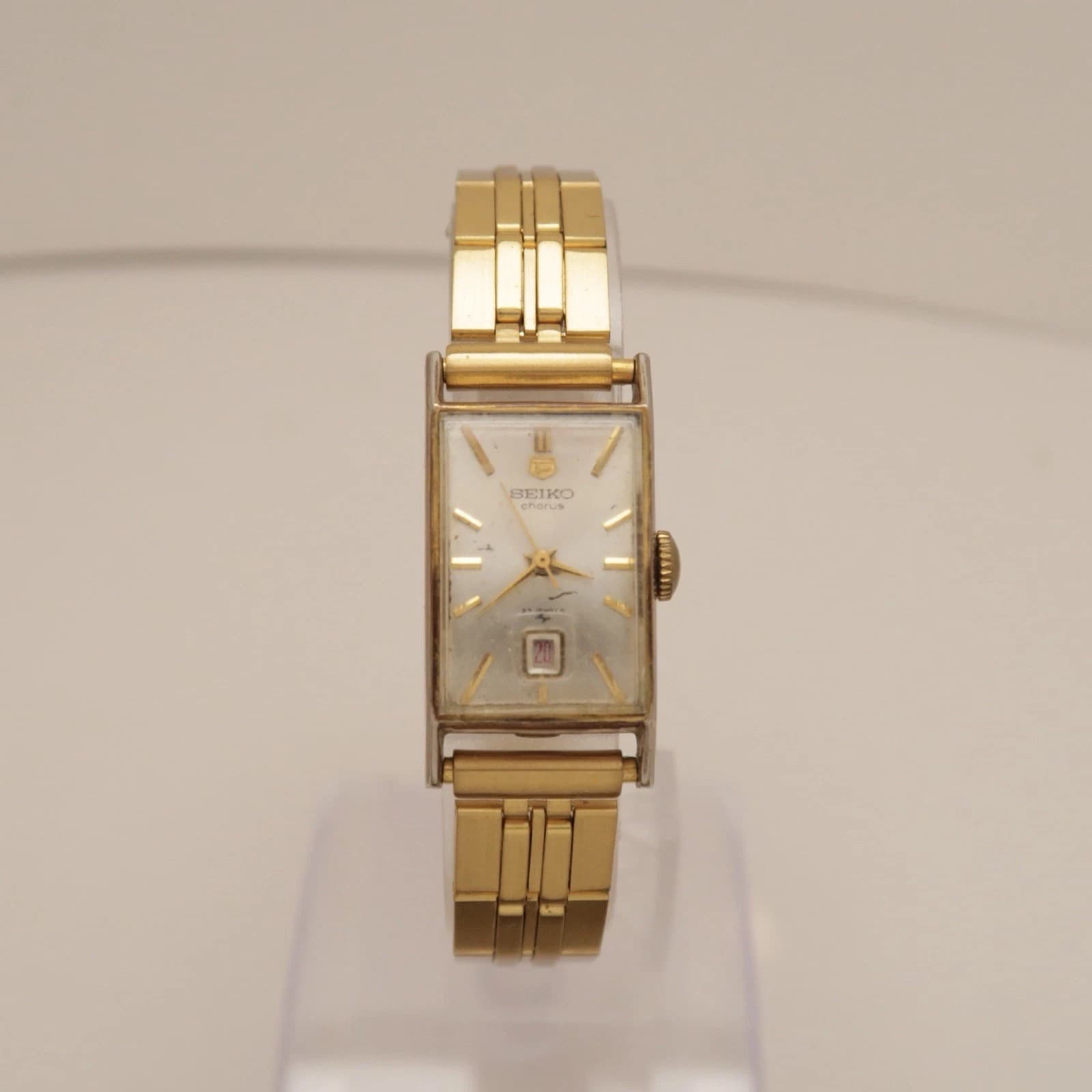 SEIKO Chorus 2118-3201 23J Manual Wind Analog Women Vintage Watch W243 *WORKING